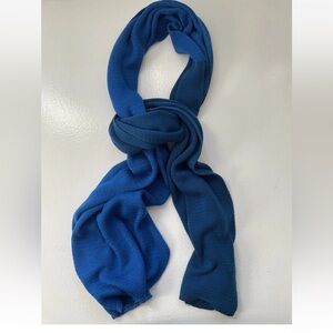 Vintage Two Tone Cobalt Blue Scarf